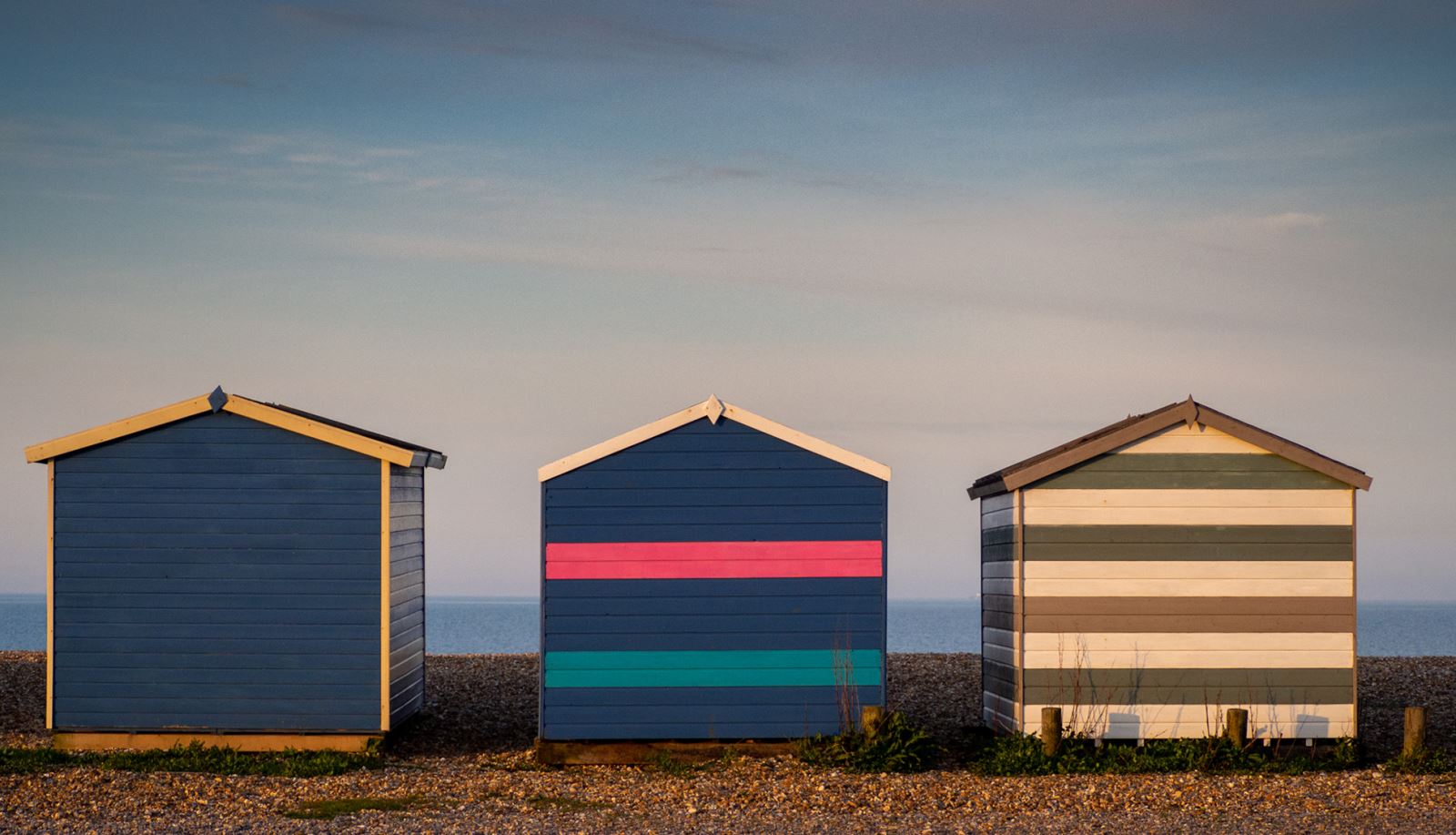 Hayling Island beach huts